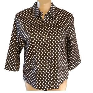 Company Collection XL Jacket Brown & White NWT